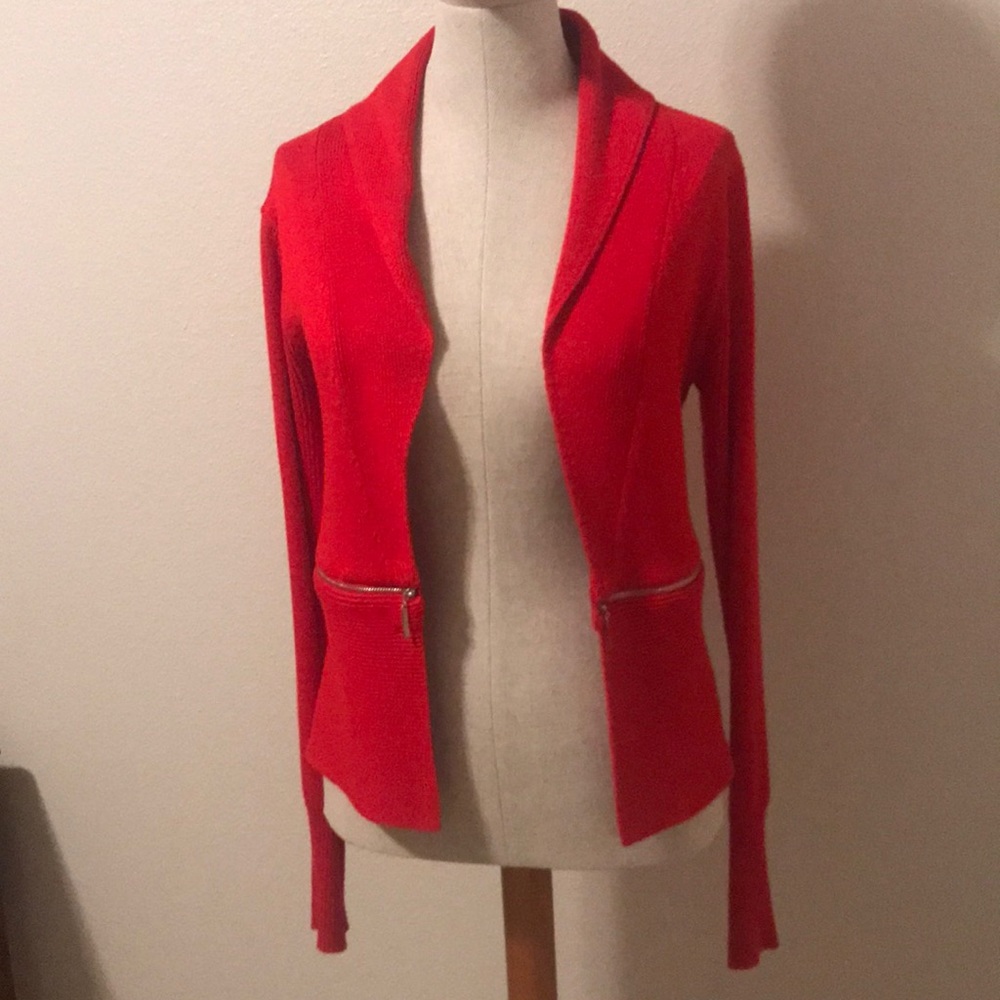 Stunning red cardigan